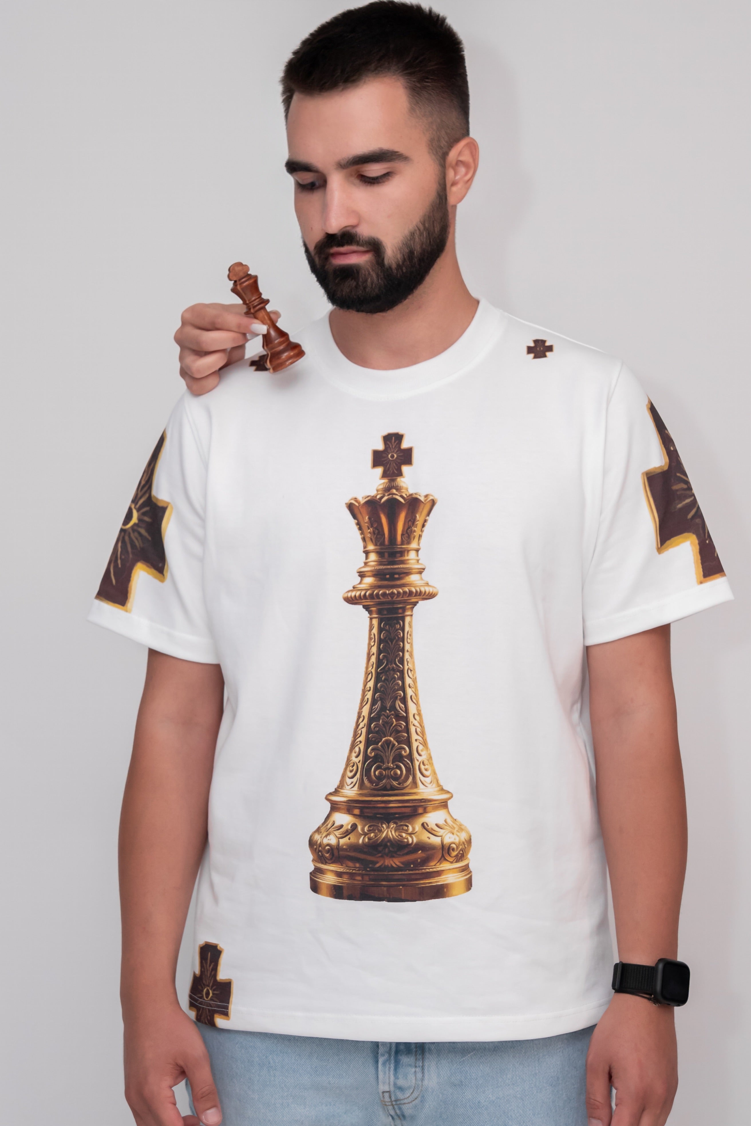 Limited Edition овърсайз тениска - The King’s Last Move