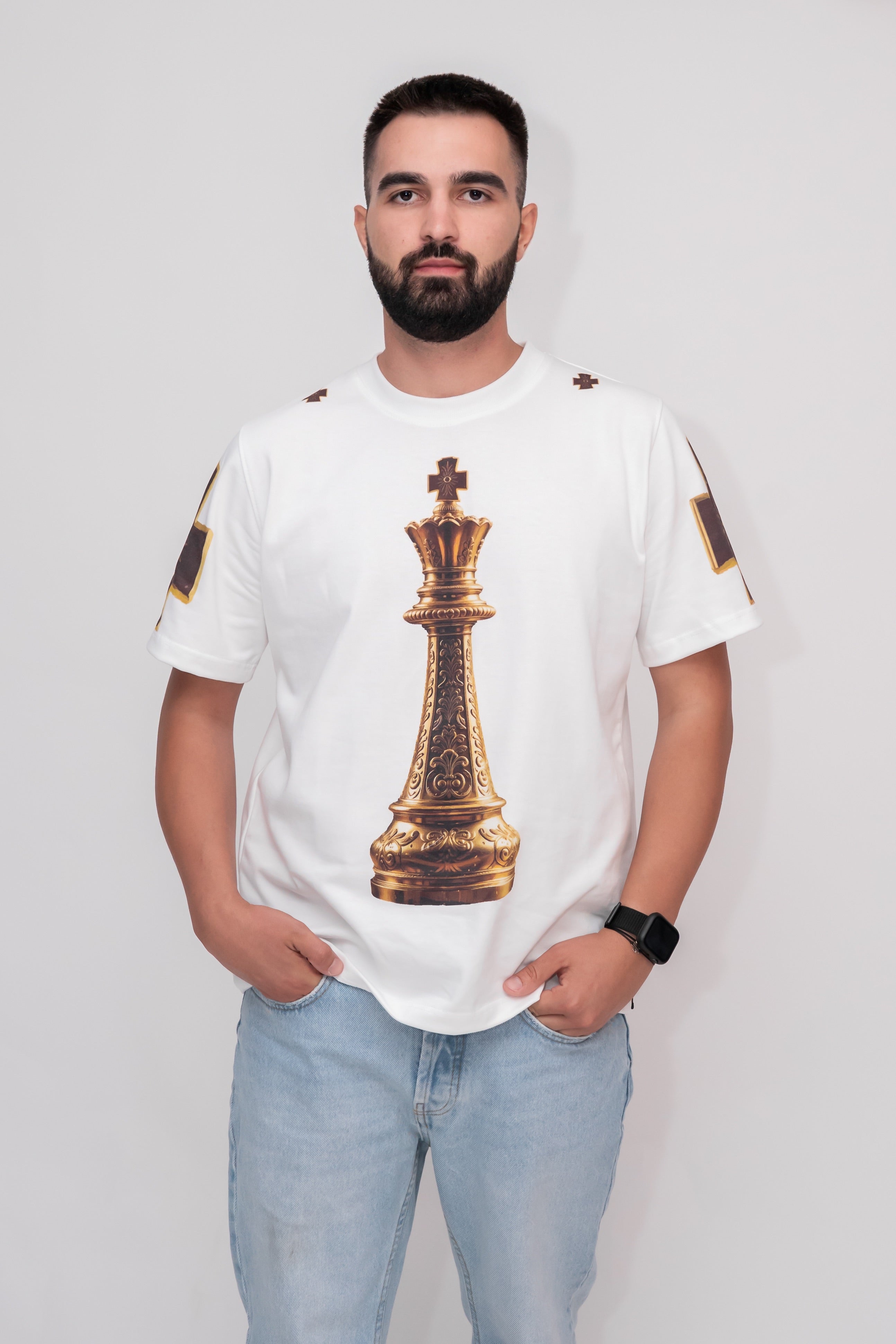 Limited Edition овърсайз тениска - The King’s Last Move