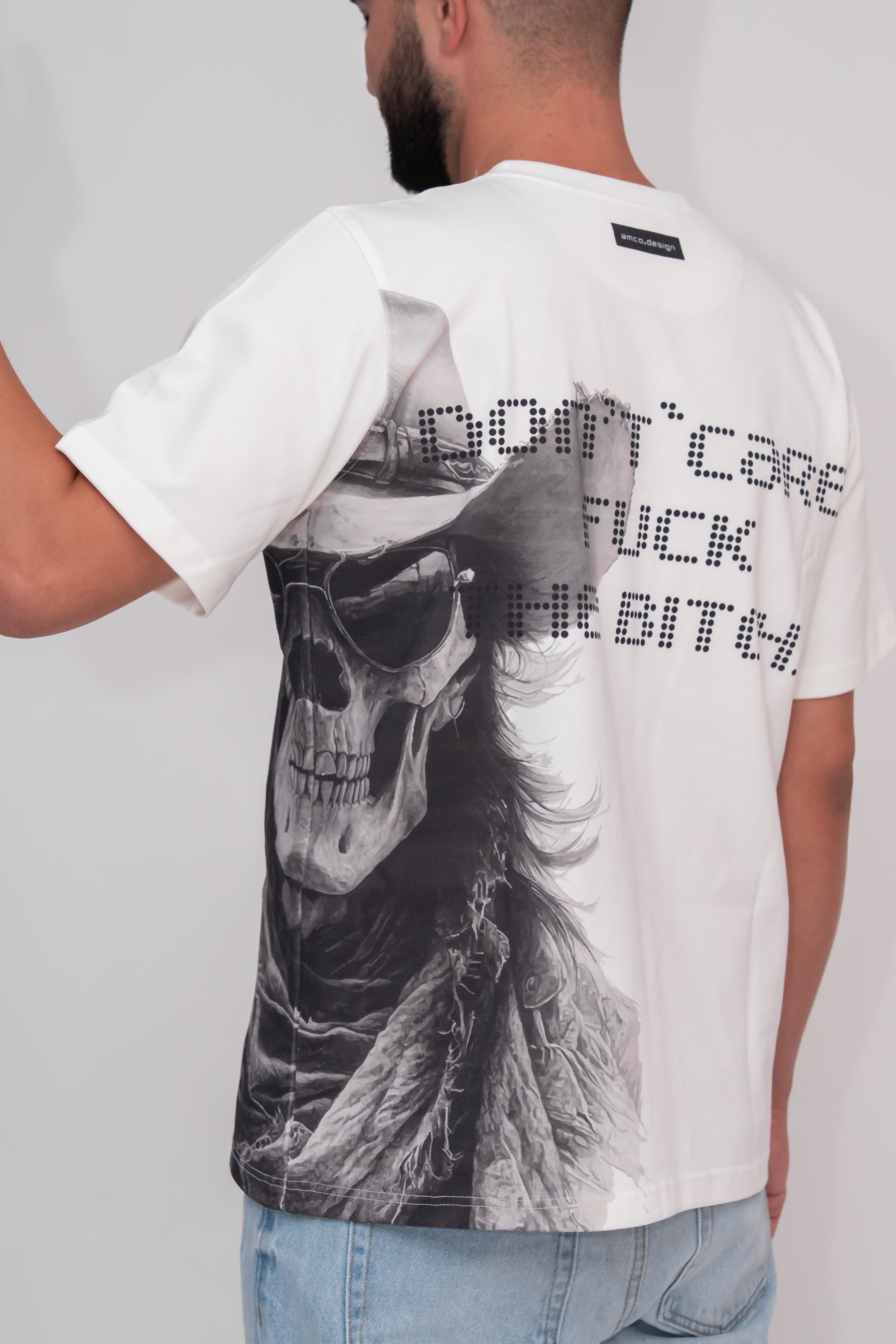 Мъжка овърсайз тениска – Dead Don’t Care
