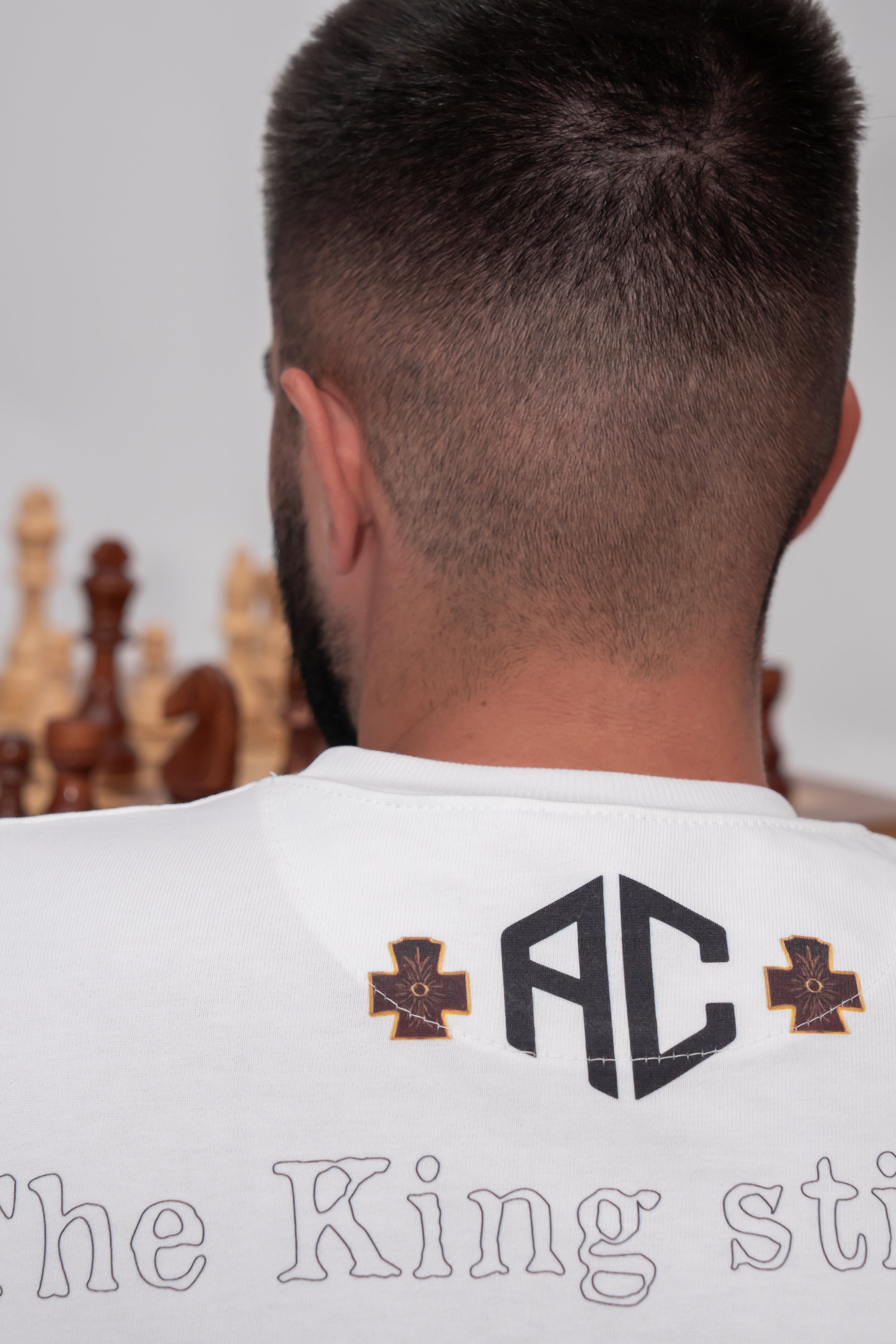 Limited Edition овърсайз тениска - The King’s Last Move